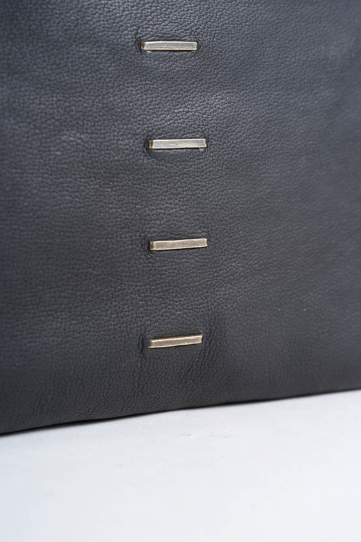 daniele basta leather and silver bags - DETAIL